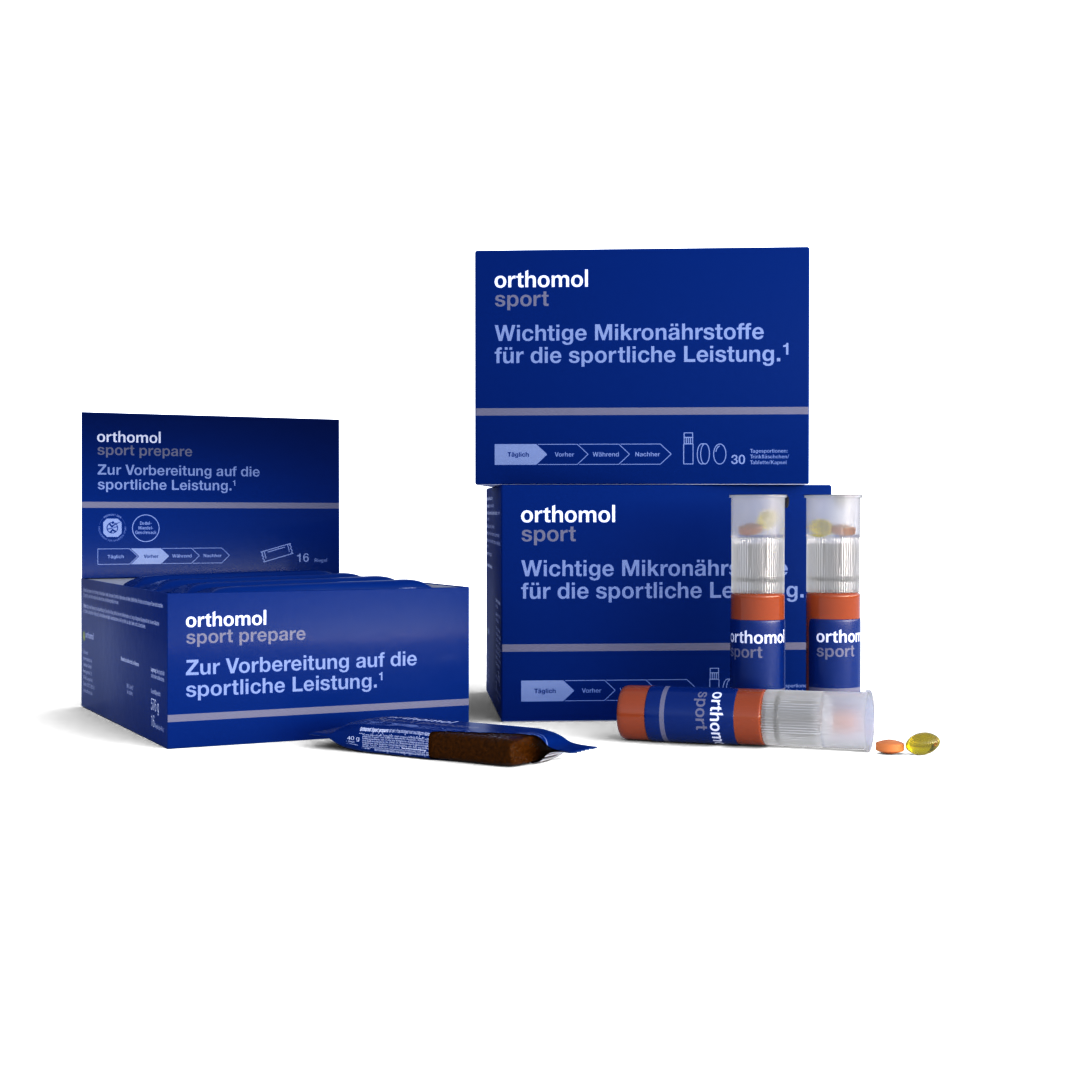 Vorteilspaket XL: Orthomol Sport + prepare