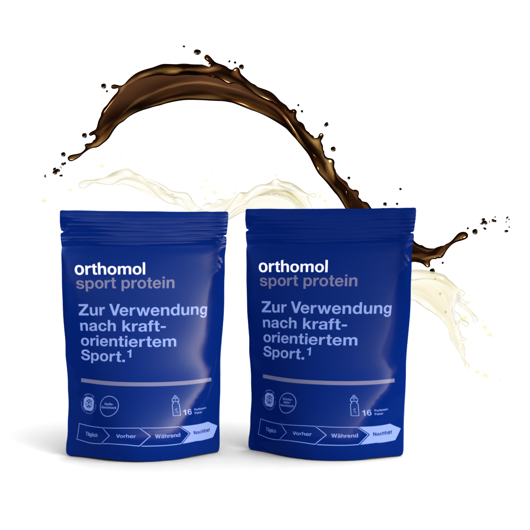 Orthomol Sport protein Bundle Vanille + Schokolade