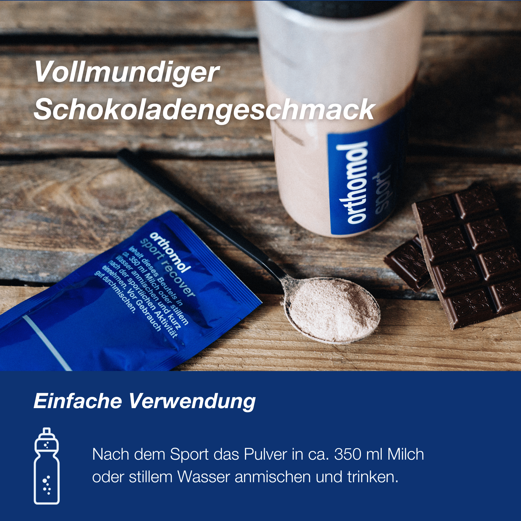 Vorteilspaket L: Orthomol Sport + recover