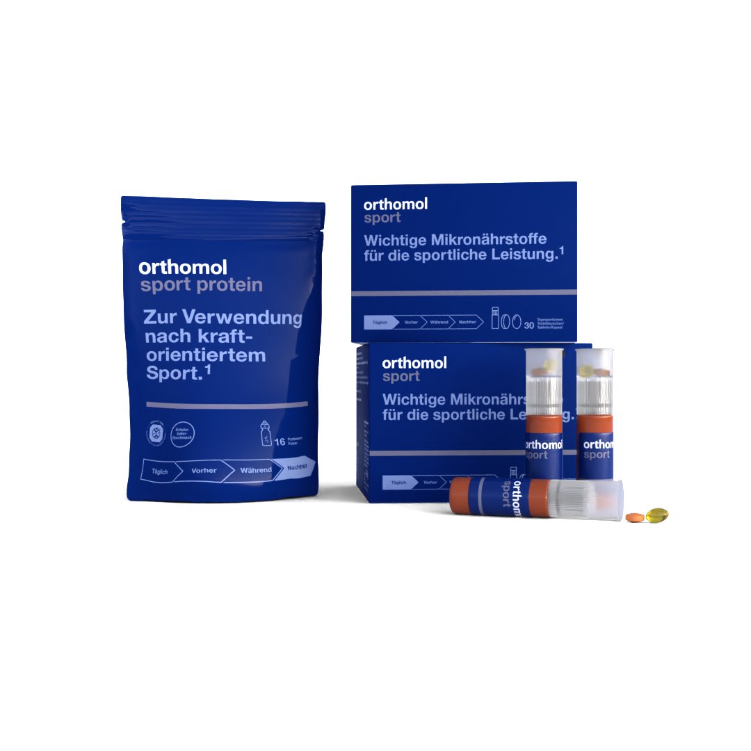 Vorteilspaket XL: Orthomol Sport + Protein (Schokolade)